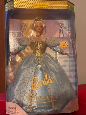BARBIE As Cinderella Children's Collector Series 1996 Mattel 16900 NEW! NRFB.